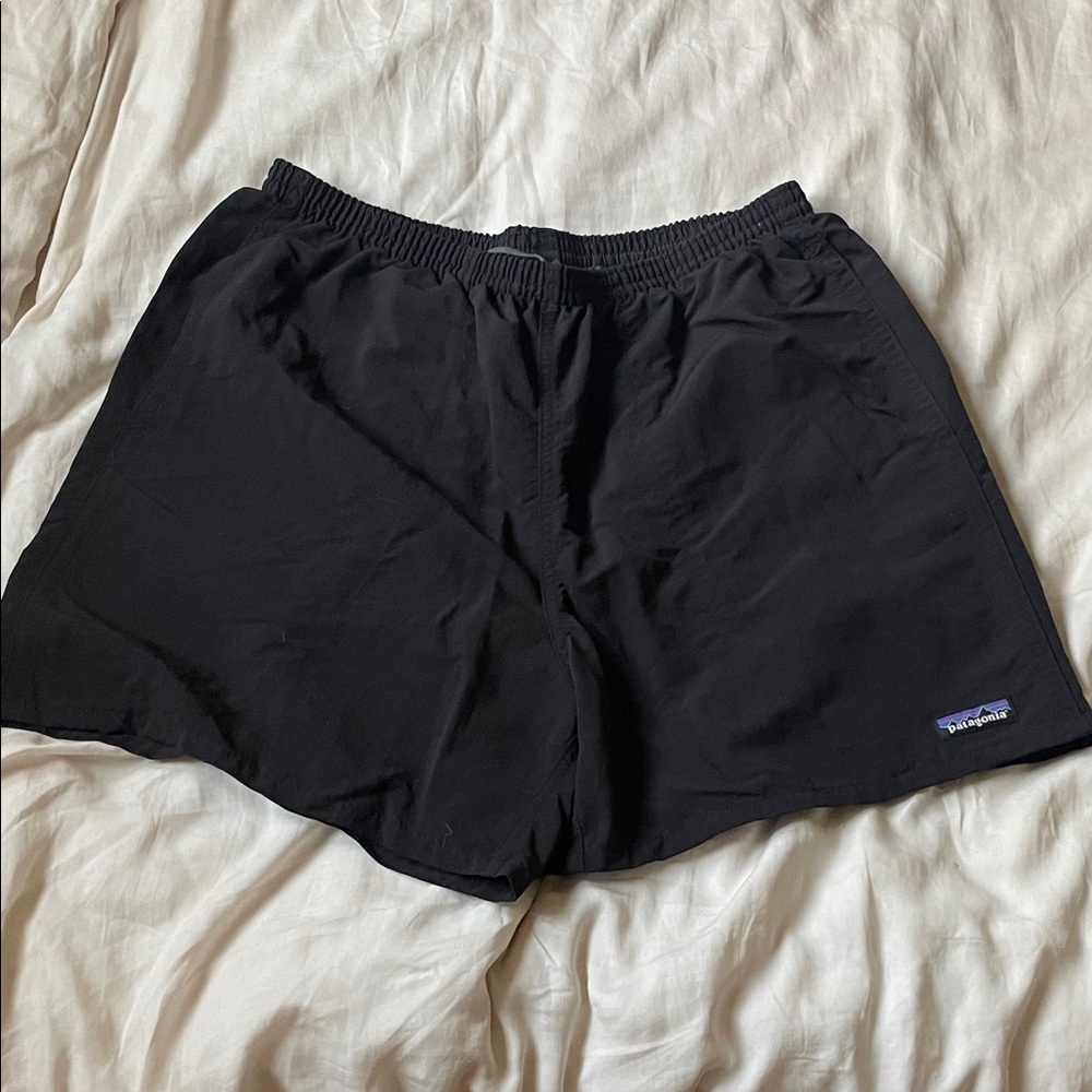 Patagonia Men's Athletic Black bathing suit with lining